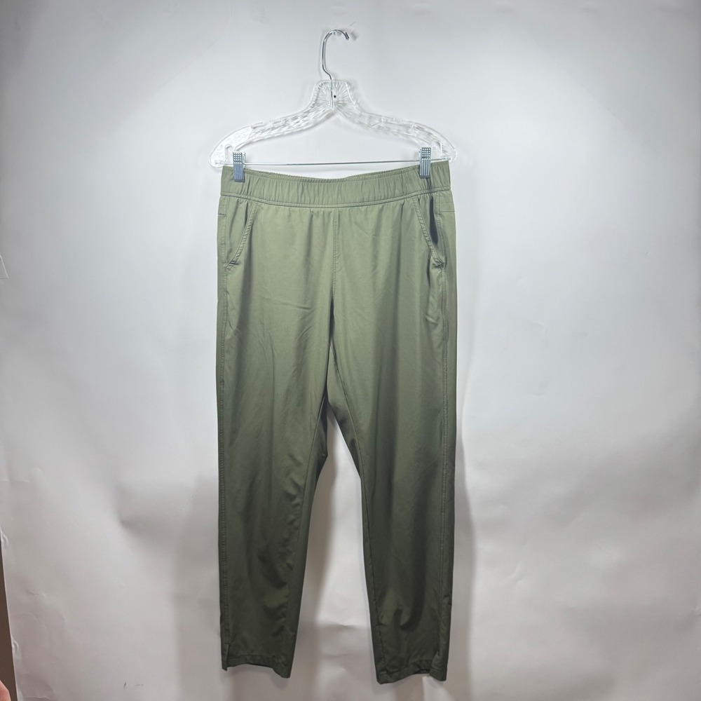 Eddie Bauer Women's Medium Olive Green Hiking Jogger Pants Performance Outdoor